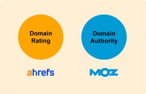 Difference Between Domain Rating and Domain Authority in SEO