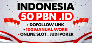 INDONESIA .ID 50 High Quality PBN Homepage backlinks