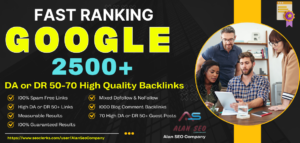 2500 SEO Backlinks for Fast Google Top Rankings