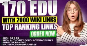 170 EDU backlinks