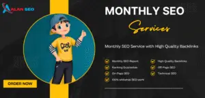 I will do monthly SEO service with high da backlinks