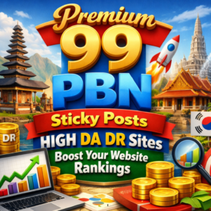 Premium 99 PBN Sticky Posts on DA 50 Sites to Boost Your Website Rankings
